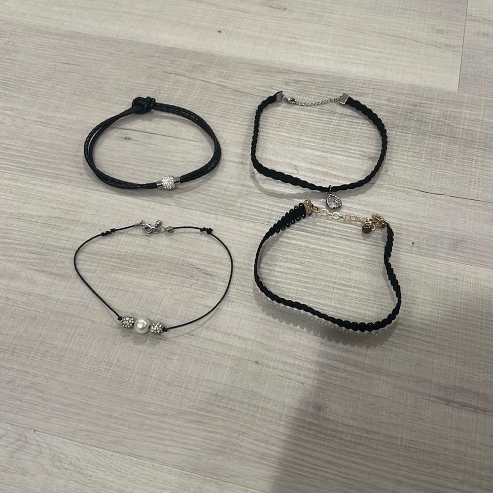 Choker necklaces